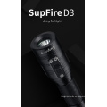 Supfire linterna de buceo profesional antorcha subacuática 100 m impermeable IP68 antorcha de buceo recargable linterna led de buceo